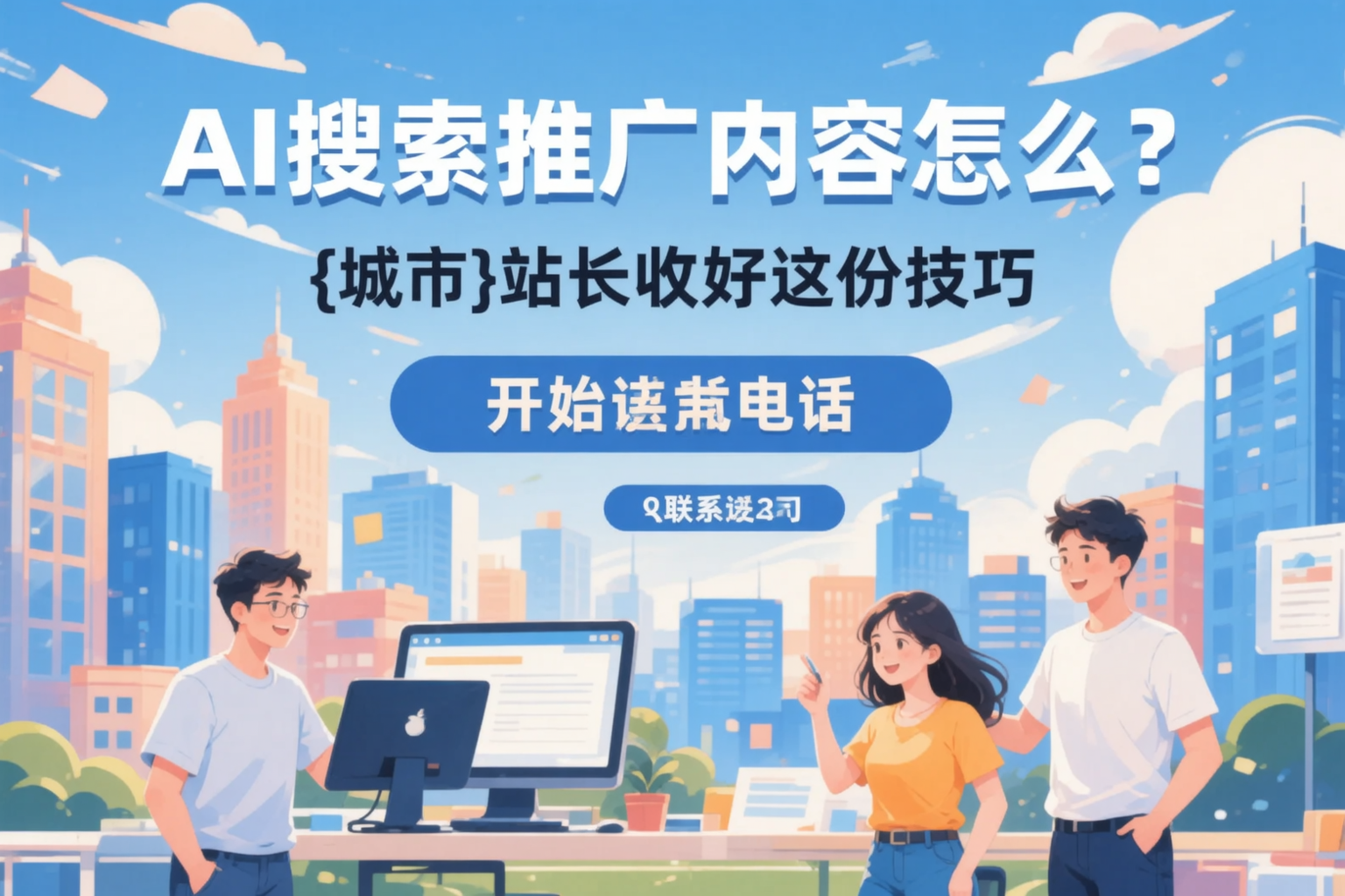 AI搜索推广内容怎么写？康平站长收好这份技巧